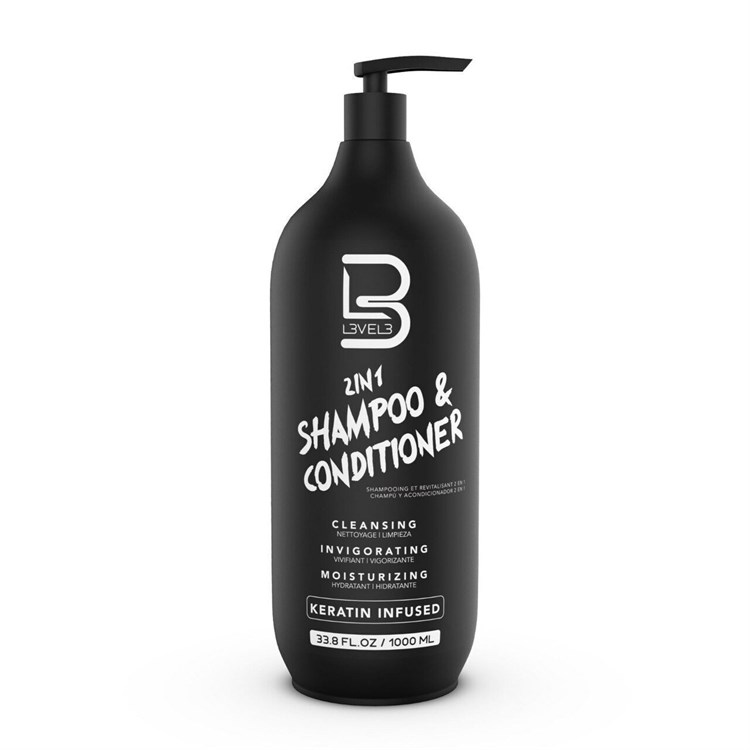 LV3 LV3 L3VEL3 - 2in1 Shampoo & Conditioner 1000ml