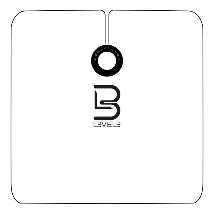 LV3 LV3 L3VEL3™ Mantella Cape Collo Silicone Bianco