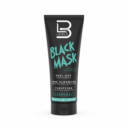 L3VEL3™ Maschera facciale nera 250ml