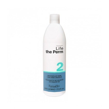 Life The Perm N.2 500ml - Permanente per capelli molto trattati e decolorati