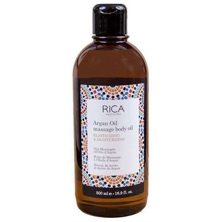 Rica Rica L'Olio Massaggio Olio di Argan Elasticizzante & Idratante 500 ml