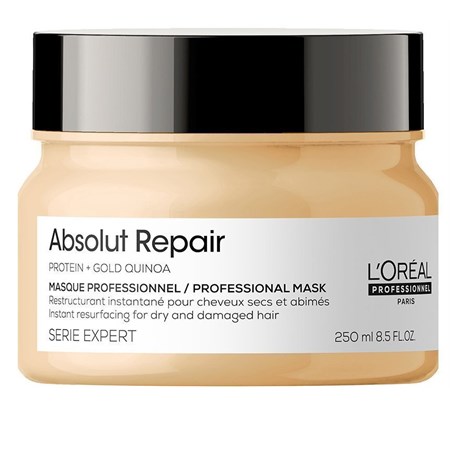 Serie Expert Absolut Repair Gold Quinoa + Protein Masque 250ml Maschera Capelli Danneggiati