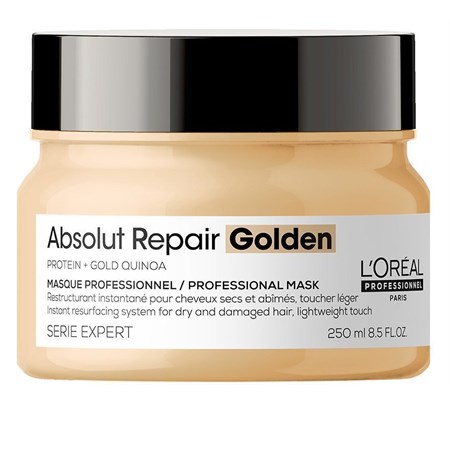 Serie Expert Absolut Repair Golden Masque 250ml Maschera Capelli Danneggiati