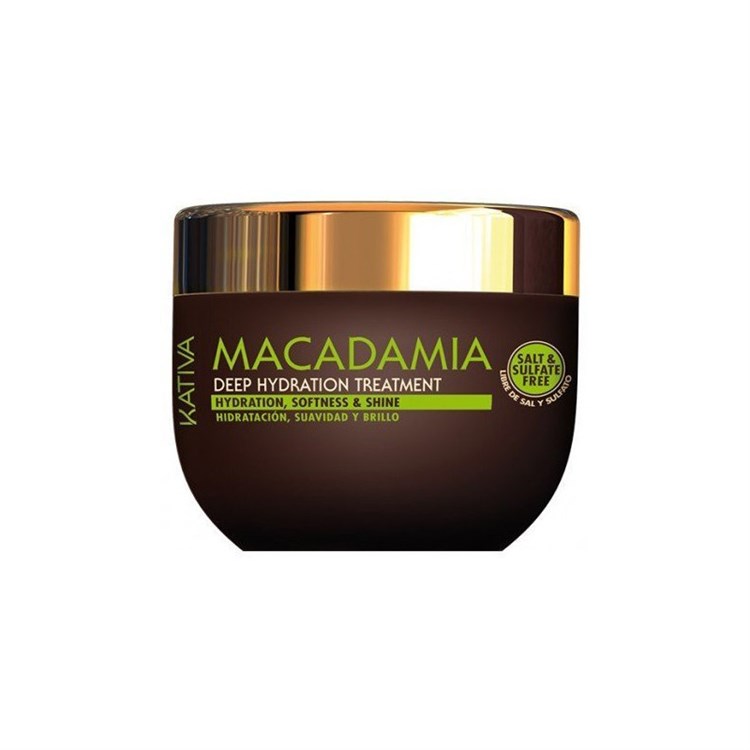 Kativa Kativa Macadamia Hydration Softness & Shine Deep Treatment Mask 250ml