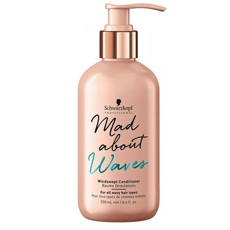 SCHWARZKOPF SCHWARZKOPF Mad About Waves Windswept Conditioner - Capelli Mossi 250ml