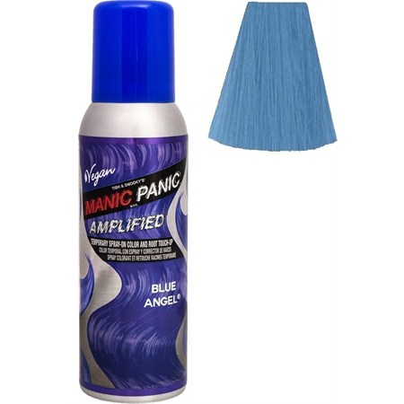 Amplified Temporary Hair Color Spray Blue Angel 100ml