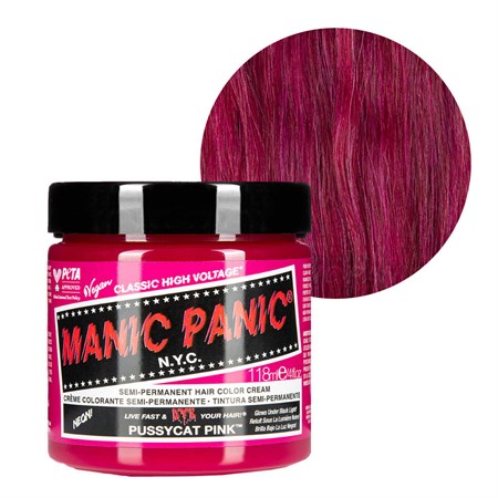 manic panic high voltage classic formula pussycat pink 118ml