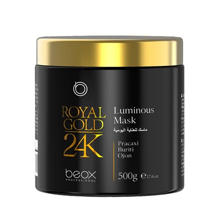 maschera luminous royal gold 24k nutriente intensiva 500ml