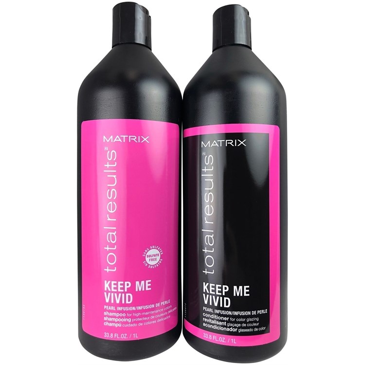 MATRIX MATRIX Kit Total Results Keep Me Vivid Shampoo 1000ml + Conditioner 1000ml