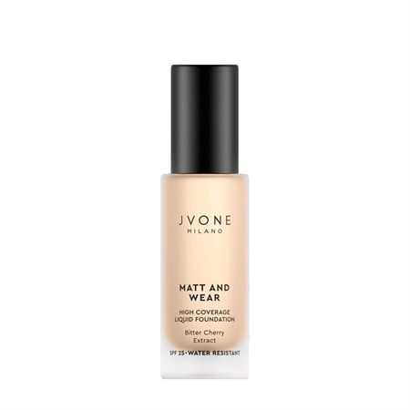 Jvone Milano Jvone Milano Matt And Wear - Highcoverage Liquid Foundation NC15 20ml in Make Up