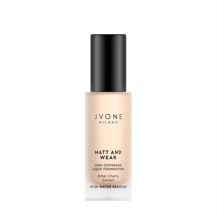 Jvone Milano Jvone Milano Matt And Wear - Highcoverage Liquid Foundation NW10 20ml