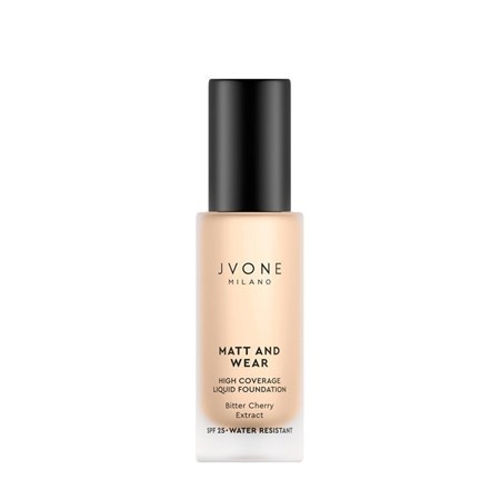 Jvone Milano Jvone Milano Matt And Wear - Highcoverage Liquid Foundation NW15 20ml in Make Up