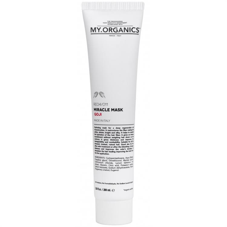 My.Organics My.Organics Miracle Mask Goji 200ml Maschera Ristrutturante