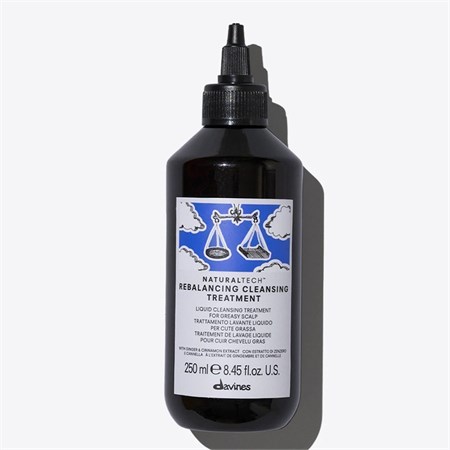 naturaltech rebalancing cleansing treatment trattamento lavante per cute grassa 250 ml