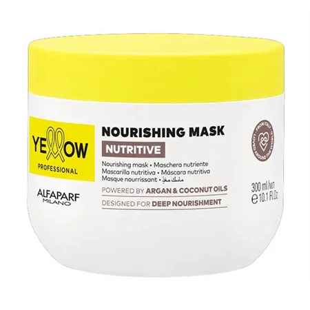 Alfaparf Yellow Alfaparf Yellow Nourishing Mask Nutritive 300ml - Maschera Nutritiva Capelli Secchi in Maschera