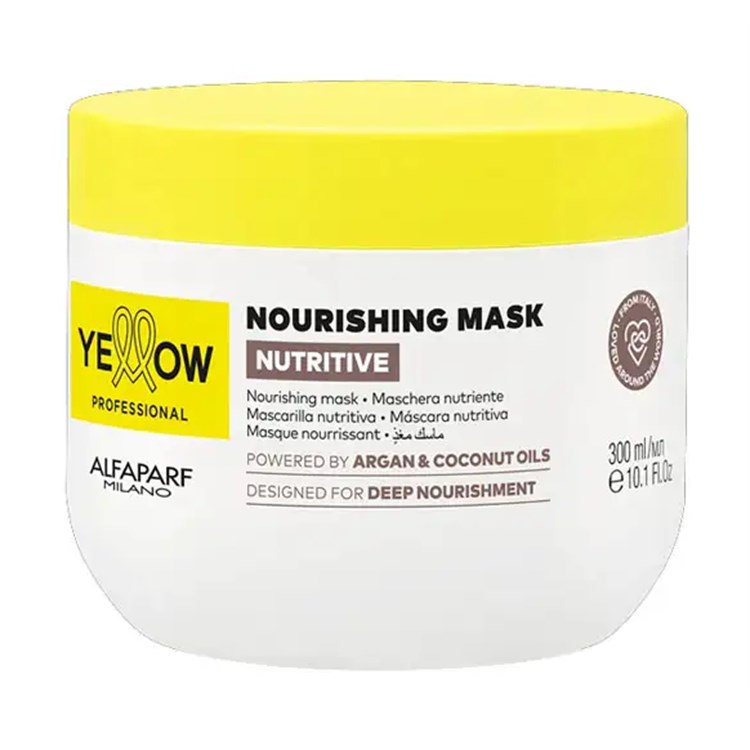 Alfaparf Yellow Alfaparf Yellow Nourishing Mask Nutritive 300ml - Maschera Nutritiva Capelli Secchi
