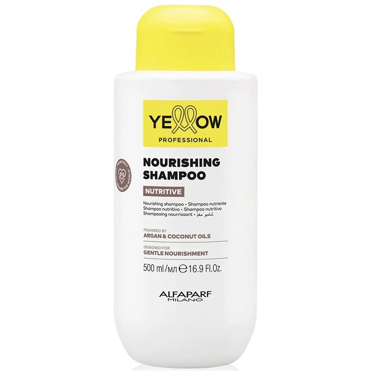 Alfaparf Yellow Alfaparf Yellow Yellow Nourishing Shampoo Nutritive 500ml - Shampoo Nutritivo Capelli Secchi