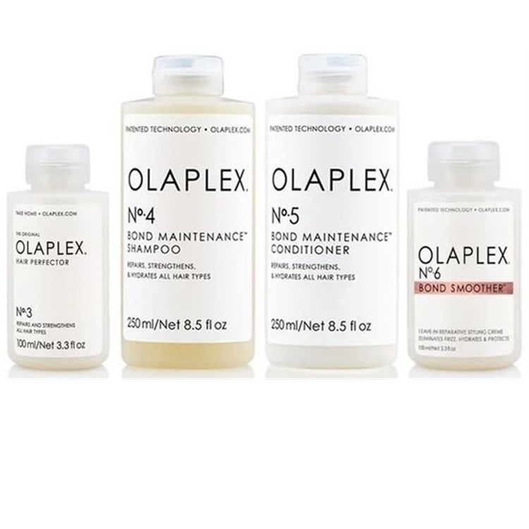 Olaplex Olaplex Kit Ricostruzione Trattamento N°3 + Shampoo N°4 + Conditioner N°5 + Bond Smoother N°6