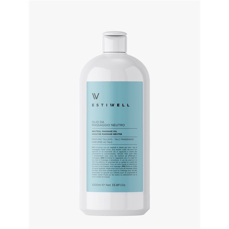 Estiwell Estiwell Olio Massaggio Neutro-Profumo Talcato 1000ml