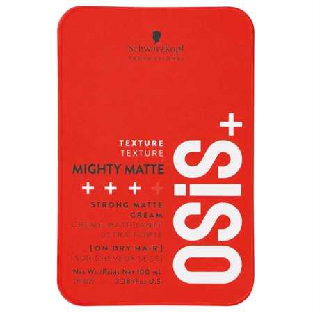 SCHWARZKOPF SCHWARZKOPF Osis+ Texture Mighty Matte Strong Matte Cream 100 ml in Styling