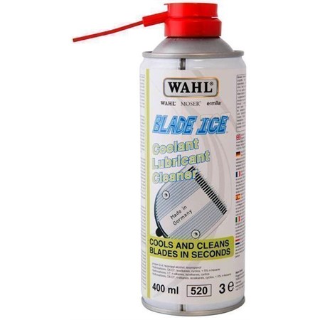 wahl blade ice coolant lubricant cleaner 400ml