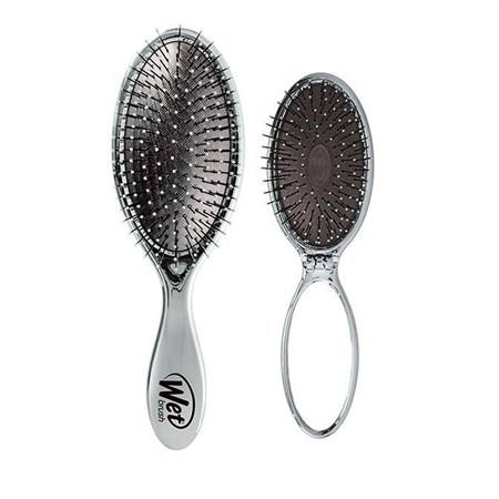 Wetbrush Wetbrush Pop and Go & Original Detangler Combo Silver in Spazzole