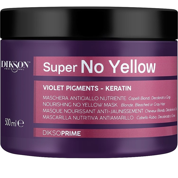 Muster & Dikson  Muster & Dikson  Prime Maschera Super No Yellow Antigiallo 500ml