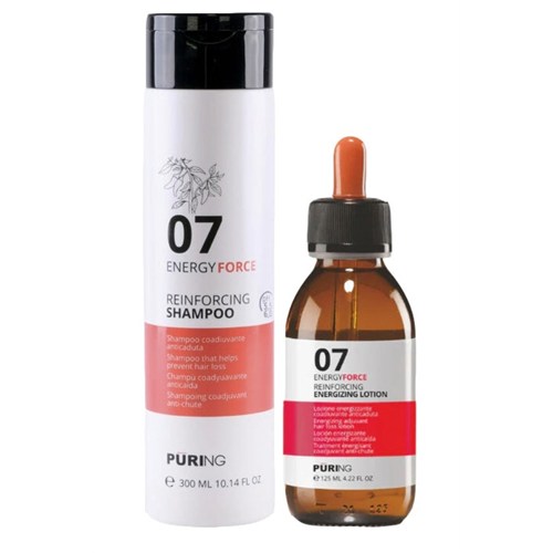 PURING Kit Energyforce Reinforcing Shampoo 07 300ml + Energizing Lotion 125ml