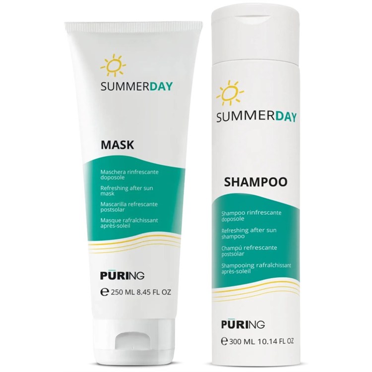 Puring Puring Kit Summerday Shampo 300ml + Mask 250ml
