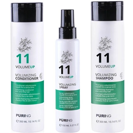 puring kit volumeup volumizing shampoo 11 300ml conditioner 300ml spray 150ml