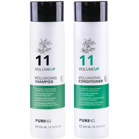 Puring Puring Kit VolumeUp Volumizing Shampoo 11 300ml + Conditioner 300ml in Volume