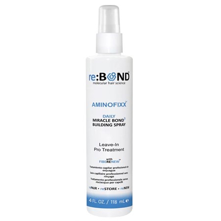 rebond aminofixx daily miracle bond building spray leave in pro treatment 118ml spray senza risciacquo ricostruttore ristrutturante capelli danneggiati