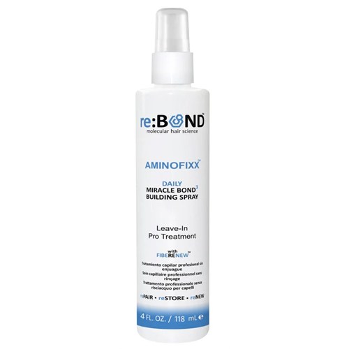 reBond Aminofixx Daily Miracle Bond Building Spray Leave-In Pro Treatment 118ml Spray Senza Risciacquo Ricostruttore Ristrutturante Capelli Danneggiati