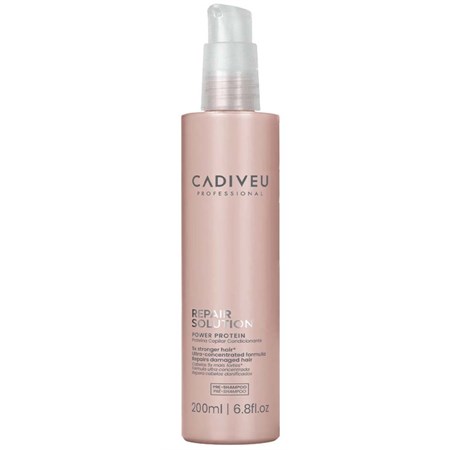 Cadiveu Cadiveu Repair Solution Power Protein 200ml Pre-Shampoo Ristrutturante Capelli Danneggiati in Trattamento