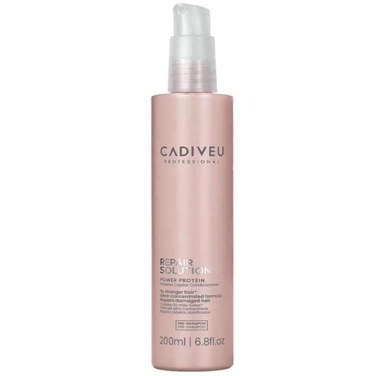Cadiveu Cadiveu Repair Solution Power Protein 200ml Pre-Shampoo Ristrutturante Capelli Danneggiati