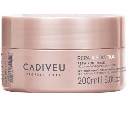Cadiveu Cadiveu Repair Solution Repairing Mask 200ml Maschera Ristrutturante Capelli Danneggiati in Maschera