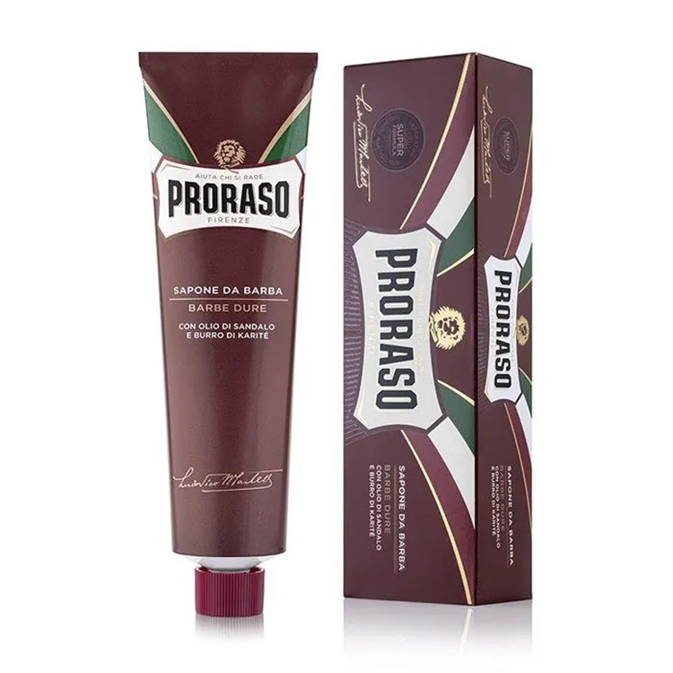 PRORASO PRORASO Sapone da Barba in Tubo Barbe Dure 150ml