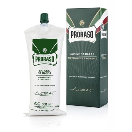Sapone da Barba in Tubo Rinfrescante 500ml