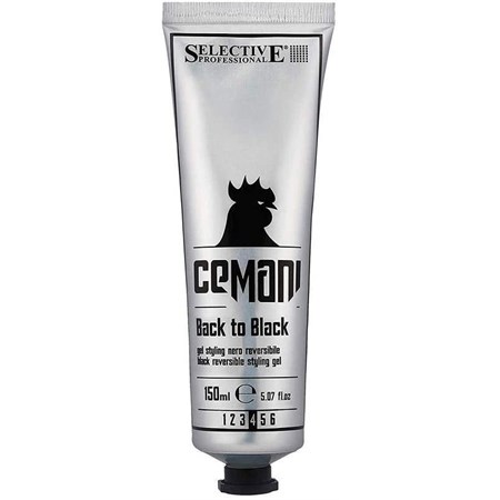 Cemani Back To Black Gel Styling Nero Uomo 150ml