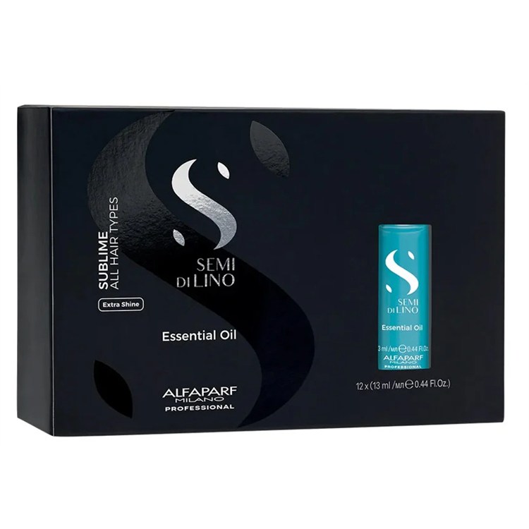 Alfaparf Alfaparf Semi Di Lino Sublime Essential Oil 12x13ml Trattamento Intensivo Illuminante