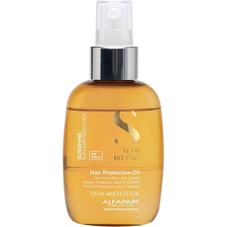 Alfaparf Alfaparf Semi di Lino Sunshine Hair Protective Oil 125ml  Olio Spray Solare Bifasico