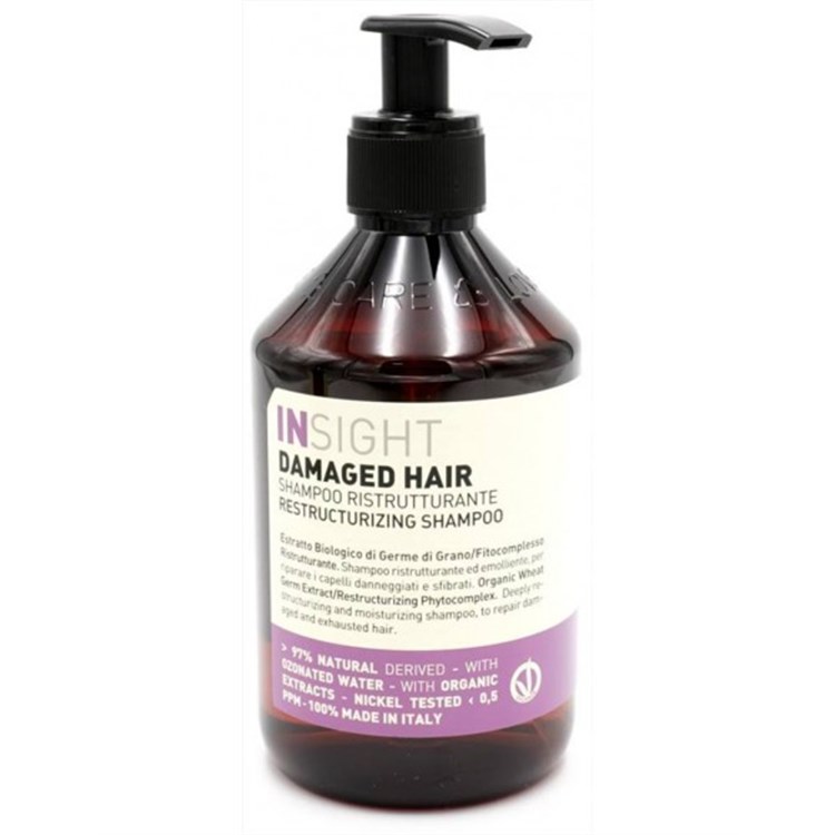 INSight INSight Damaged Hair Shampoo Naturale Ristrutturante 400ml