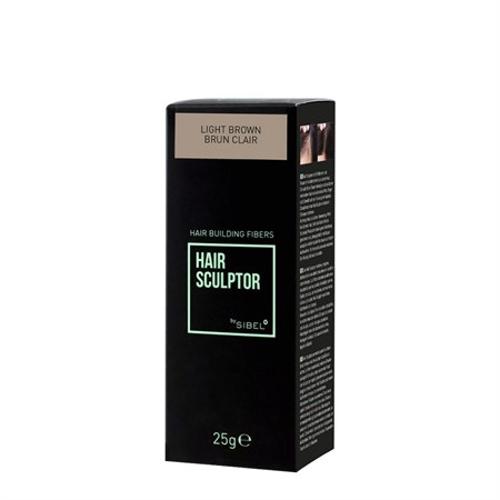 Sibel Sibel Hair Sculptor Hair Building Fibers Castano Chiaro 25g Fibre Infoltenti in Capelli Uomo