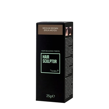Sibel Sibel Hair Sculptor Hair Building Fibers Castano Medio 25g Fibre Infoltenti in Capelli Uomo