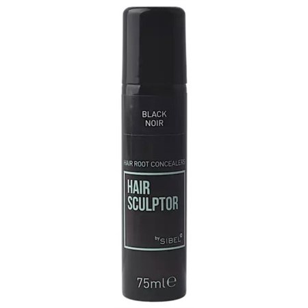 sibel hair sculptor hair root concealers black 75ml correttore radice spray nero