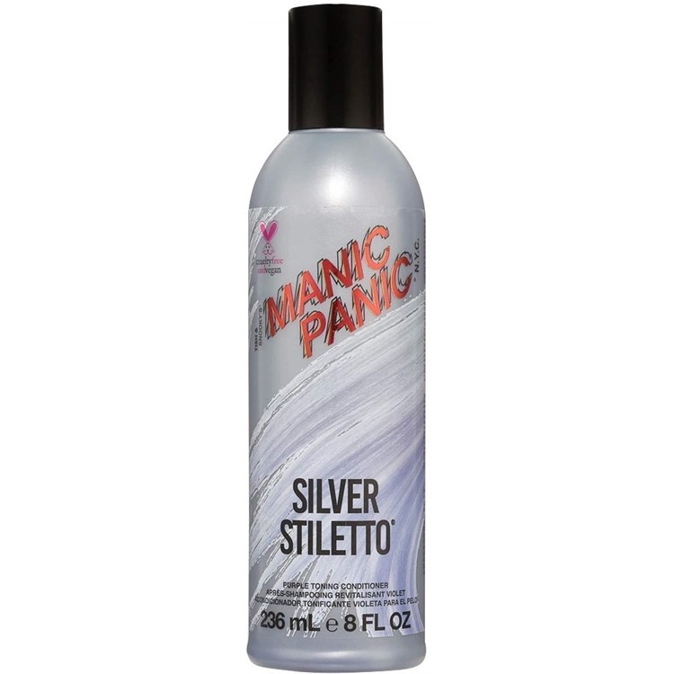 Manic Panic Manic Panic Silver Stiletto Purple Toning Conditioner 236ml Balsamo Antigiallo