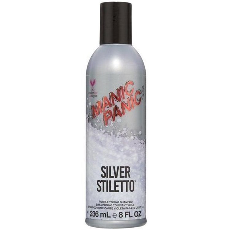 Manic Panic Manic Panic Silver Stiletto Purple Toning Shampoo 236ml Shampoo Antigiallo