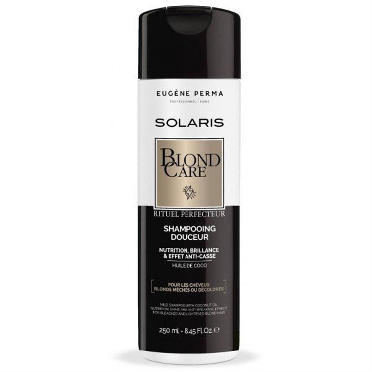 Eugène Perma Eugène Perma Solaris Blond Care Shampoo 250ml - Shampoo per il mantenimento dei Biondi