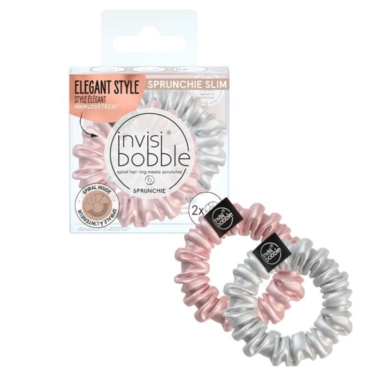 Invisibobble Invisibobble Sprunchie Slim Bella Chrome