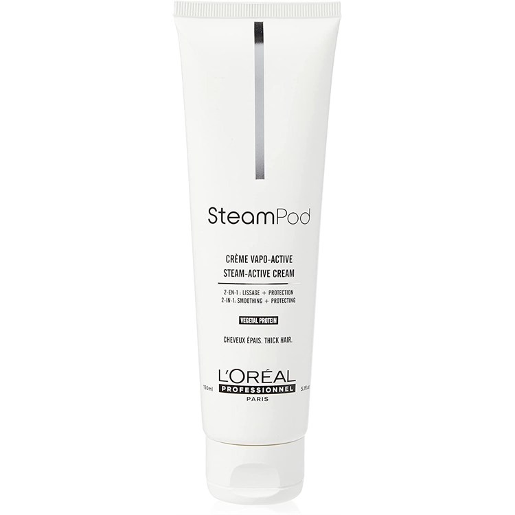 L'Oreal L'Oreal Steampod Creme de Lissage - Crema per Capelli Grossi Spessi 150 ml